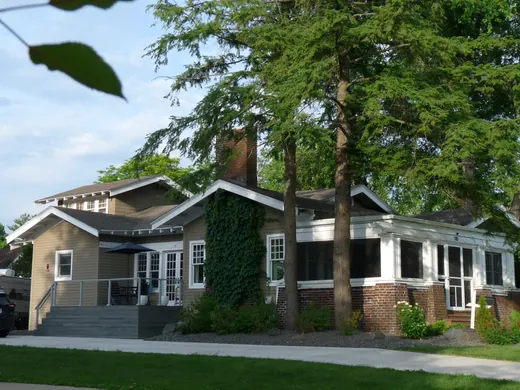 Bungalow with stone porch and new roof